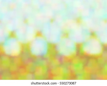 Blurred defocused background. Spotted surface. Abstract colorful composition, vector EPS10. Not trace image, include mesh gradient only