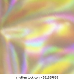 Blurred defocused holographic background. Grain spotted surface. Trendy digital noise. Abstract composition, vector EPS10. Not trace image, include mesh gradient only