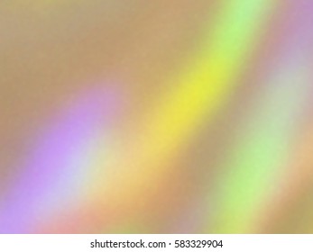 Blurred defocused holographic background. Grain spotted surface. Trendy digital noise. Abstract composition, vector EPS10. Not trace image, include mesh gradient only