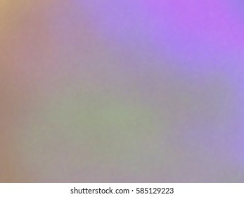Blurred defocused holographic background. Grain spotted surface. Trendy digital noise. Abstract composition, vector EPS10. Not trace image, include mesh gradient only