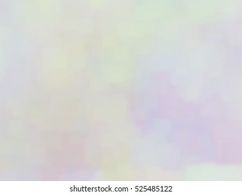 Blurred defocused iridescent background. Trendy digital noise. Spotted surface. Abstract spotted composition, vector EPS10. Not trace image, include mesh gradient only