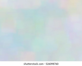 Blurred defocused iridescent background. Trendy digital noise. Spotted surface. Abstract spotted composition, vector EPS10. Not trace image, include mesh gradient only