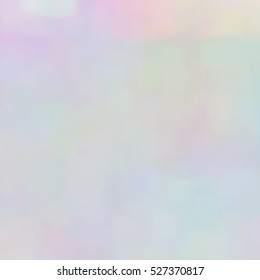 Blurred defocused iridescent background. Trendy digital noise. Spotted surface. Abstract spotted composition, vector EPS10. Not trace image, include mesh gradient only