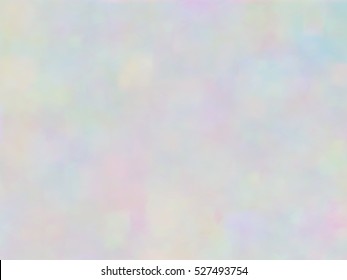 Blurred defocused iridescent background. Trendy digital noise. Spotted surface. Abstract spotted composition, vector EPS10. Not trace image, include mesh gradient only