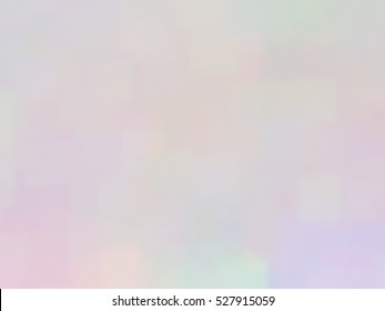 Blurred defocused iridescent background. Trendy digital noise. Spotted surface. Abstract spotted composition, vector EPS10. Not trace image, include mesh gradient only