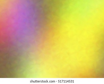 Blurred defocused iridescent hologram background. Trendy digital noise. Spotted surface. Abstract colorful composition, vector EPS10. Not trace image, include mesh gradient only