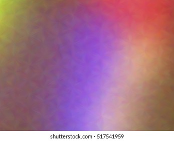 Blurred defocused iridescent hologram background. Trendy digital noise. Spotted surface. Abstract colorful composition, vector EPS10. Not trace image, include mesh gradient only