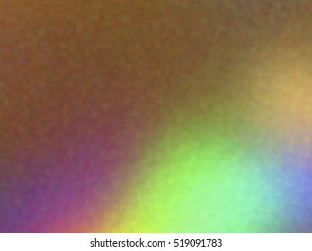 Blurred defocused iridescent hologram background. Trendy digital noise. Spotted surface. Abstract colorful composition, vector EPS10. Not trace image, include mesh gradient only