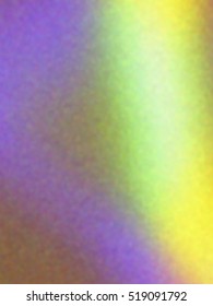 Blurred defocused iridescent hologram background. Trendy digital noise. Spotted surface. Abstract colorful composition, vector EPS10. Not trace image, include mesh gradient only