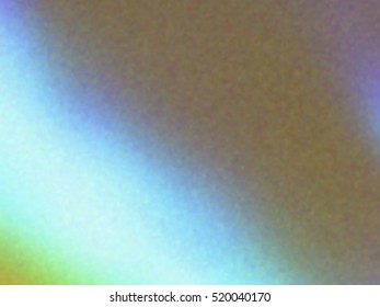 Blurred defocused iridescent hologram background. Trendy digital noise. Spotted surface. Abstract colorful composition, vector EPS10. Not trace image, include mesh gradient only