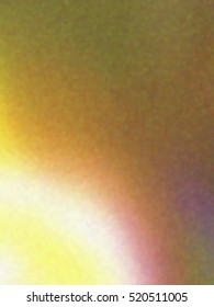 Blurred defocused iridescent hologram background. Trendy digital noise. Spotted surface. Abstract colorful composition, vector EPS10. Not trace image, include mesh gradient only