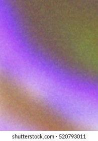 Blurred defocused iridescent hologram background. Trendy digital noise. Spotted surface. Abstract colorful composition, vector EPS10. Not trace image, include mesh gradient only