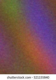 Blurred defocused iridescent hologram background. Trendy digital noise. Spotted surface. Abstract colorful composition, vector EPS10. Not trace image, include mesh gradient only