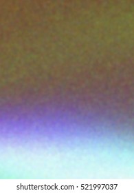 Blurred defocused iridescent hologram background. Trendy digital noise. Spotted surface. Abstract colorful composition, vector EPS10. Not trace image, include mesh gradient only