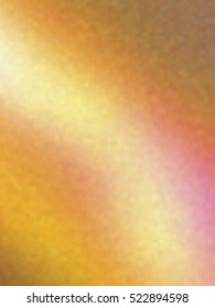 Blurred defocused iridescent hologram background. Trendy digital noise. Spotted surface. Abstract colorful composition, vector EPS10. Not trace image, include mesh gradient only