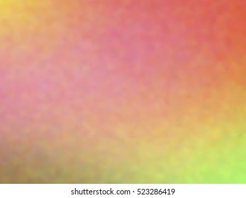 Blurred defocused iridescent hologram background. Trendy digital noise. Spotted surface. Abstract colorful composition, vector EPS10. Not trace image, include mesh gradient only