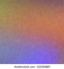 Blurred defocused iridescent hologram background. Trendy digital noise. Spotted surface. Abstract colorful composition, vector EPS10. Not trace image, include mesh gradient only