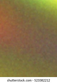 Blurred defocused iridescent hologram background. Trendy digital noise. Spotted surface. Abstract colorful composition, vector EPS10. Not trace image, include mesh gradient only