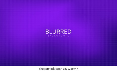 Blurred Dotted Gradient Violet Background. UI Abstract Gradient Vector Illustration 