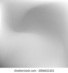 Blurred Dynamic Calm Grey Background. Water Light Monochromatic Metallic Smooth Surface. Wavy Aluminium Soft Sky Wavy Swirl Gradient Mesh. Curve Dark Silver Liquid Fluid Gradient Background.