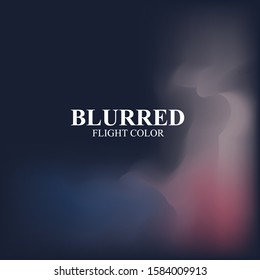 Blurred Flight Color Background Design