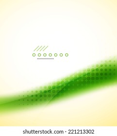 Blurred flowing business wave, energy symbol. Web abstract background