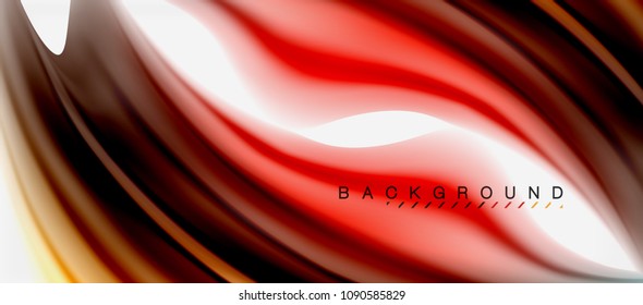 Unscharfer Hintergrund, abstrakte Wellen Linien, Vermischen von Farben mit Lichteffekten auf hellem Hintergrund. Vektorgrafik für Präsentationen, App-Bildschirmhintergründe, Banner oder Poster