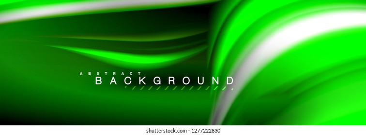 Blurred fluid colors background, abstract waves lines, mixing colours with light effects on light backdrop. Artistic illustration for presentation, app wallpaper, banner or posters