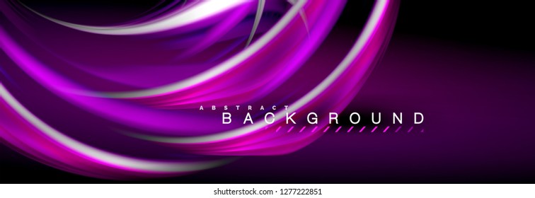 Blurred fluid colors background, abstract waves lines, mixing colours with light effects on light backdrop. Artistic illustration for presentation, app wallpaper, banner or posters