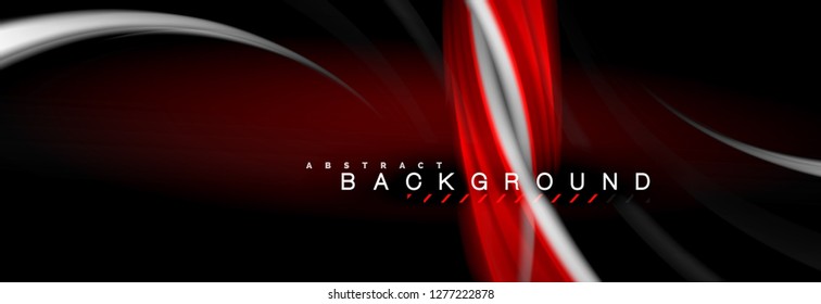 Blurred fluid colors background, abstract waves lines, mixing colours with light effects on light backdrop. Artistic illustration for presentation, app wallpaper, banner or posters