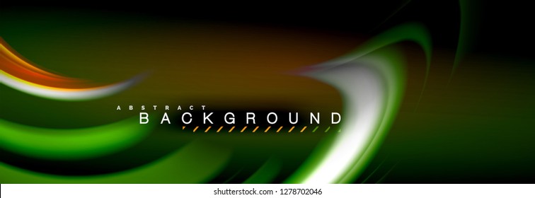 Blurred fluid colors background, abstract waves lines, mixing colours with light effects on light backdrop. Artistic illustration for presentation, app wallpaper, banner or posters