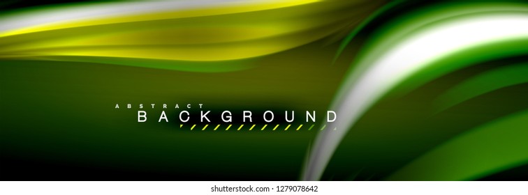 Blurred fluid colors background, abstract waves lines, mixing colours with light effects on light backdrop. Artistic illustration for presentation, app wallpaper, banner or posters