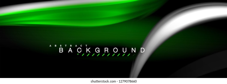 Blurred fluid colors background, abstract waves lines, mixing colours with light effects on light backdrop. Artistic illustration for presentation, app wallpaper, banner or posters