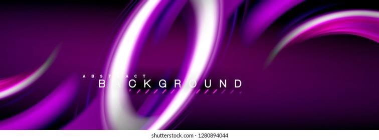 Blurred fluid colors background, abstract waves lines, mixing colours with light effects on light backdrop. Artistic illustration for presentation, app wallpaper, banner or posters