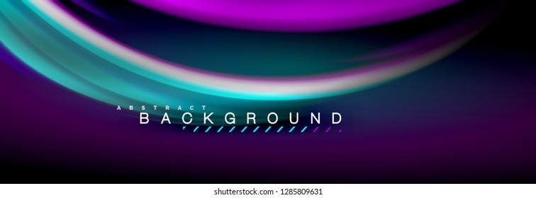 Blurred fluid colors background, abstract waves lines, mixing colours with light effects on light backdrop. Artistic illustration for presentation, app wallpaper, banner or posters