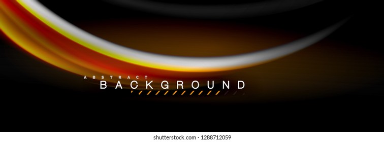 Blurred fluid colors background, abstract waves lines, mixing colours with light effects on light backdrop. Artistic illustration for presentation, app wallpaper, banner or posters