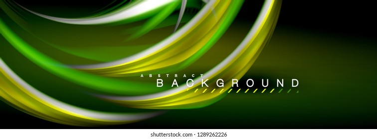 Blurred fluid colors background, abstract waves lines, mixing colours with light effects on light backdrop. Artistic illustration for presentation, app wallpaper, banner or posters