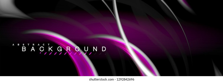 Blurred fluid colors background, abstract waves lines, mixing colours with light effects on light backdrop. Artistic illustration for presentation, app wallpaper, banner or posters