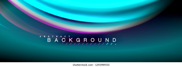 Blurred fluid colors background, abstract waves lines, mixing colours with light effects on light backdrop. Artistic illustration for presentation, app wallpaper, banner or posters