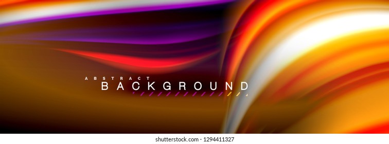 Unscharfer Hintergrund, abstrakte Wellen Linien, Vermischen von Farben mit Lichteffekten auf hellem Hintergrund. Künstliche Illustration für Präsentationen, App-Bildschirmhintergründe, Banner oder Poster