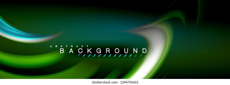 Blurred fluid colors background, abstract waves lines, mixing colours with light effects on light backdrop. Artistic illustration for presentation, app wallpaper, banner or posters