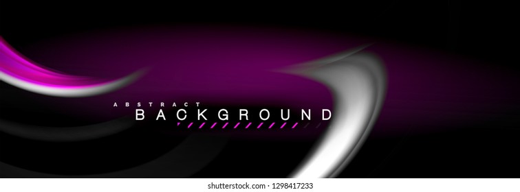 Blurred fluid colors background, abstract waves lines, mixing colours with light effects on light backdrop. Artistic illustration for presentation, app wallpaper, banner or posters