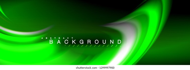 Blurred fluid colors background, abstract waves lines, mixing colours with light effects on light backdrop. Artistic illustration for presentation, app wallpaper, banner or posters