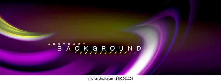 Blurred fluid colors background, abstract waves lines, mixing colours with light effects on light backdrop. Artistic illustration for presentation, app wallpaper, banner or posters
