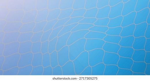 Fondo de patrón de red de fútbol borroso