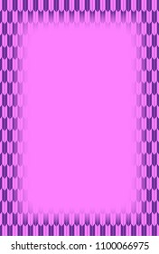 Blurred frame of traditional Japanese pattern