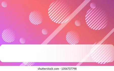 Blurred geometric Background, Smooth Gradient Texture Color with Line, Circle. For Greeting Card, Brochure, Banner Calendar. Vector Illustration