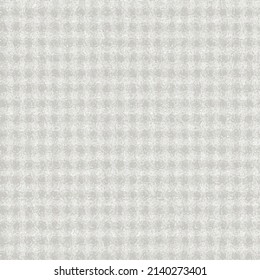 Blurred Glassy Translucent Textile Seamless Grainy Square Print for Checkered Shirt Wallpaper Tablecloth Geometric Repetitive White Grey Pattern