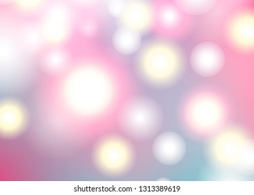 Blurred glowing background effect vector