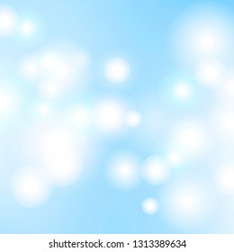 Blurred glowing background effect vector